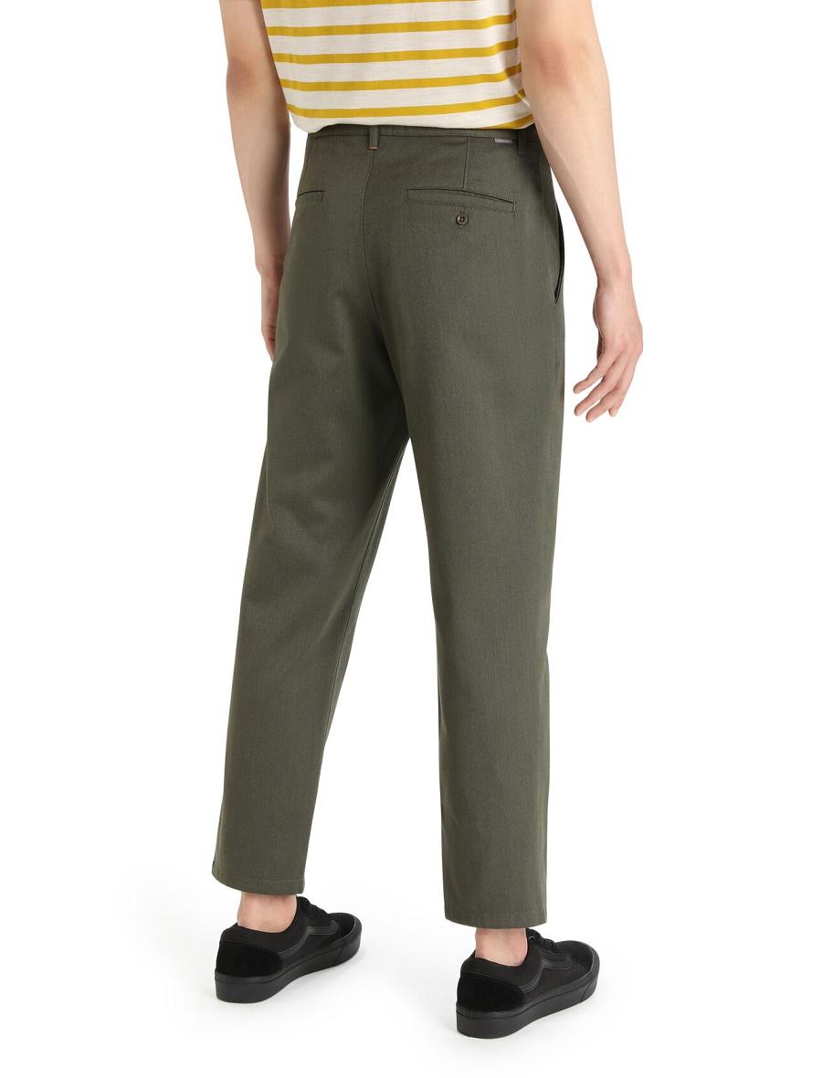 Loden Men's Icebreaker Merino Berlin Pants | USA 1116KORI